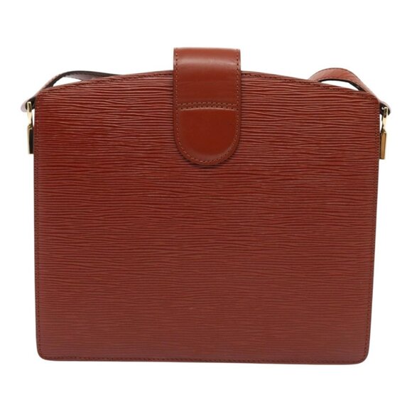 LOUIS VUITTON Epi Capuchin Shoulder Bag Brown M52343 LV Auth 92756 - Picture 3 of 16